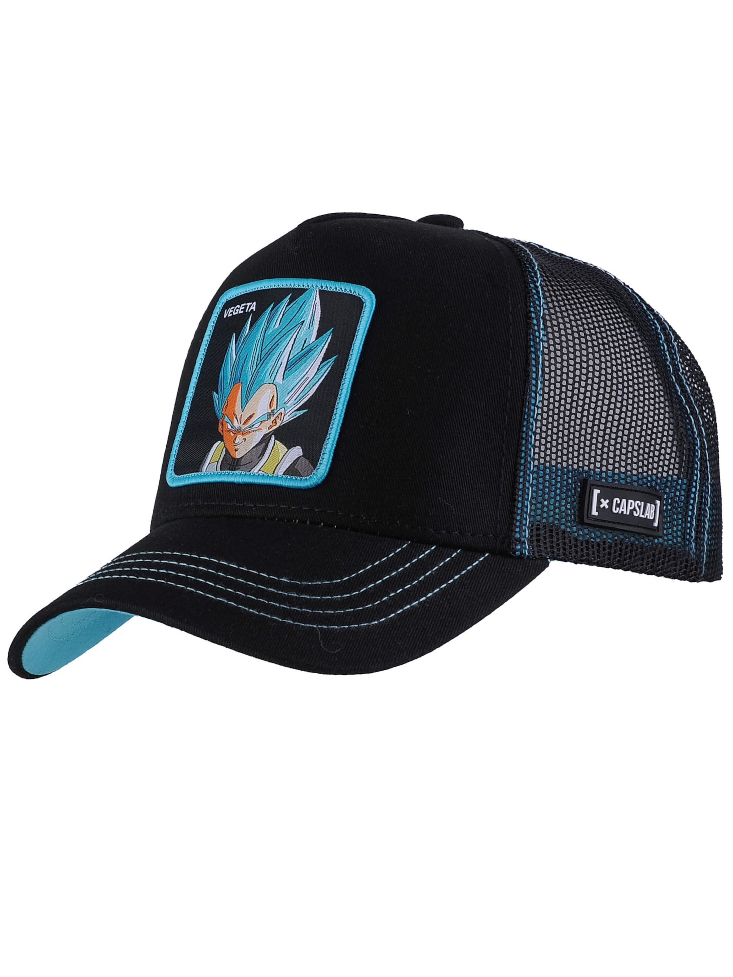 Capslab Cap in Black: front