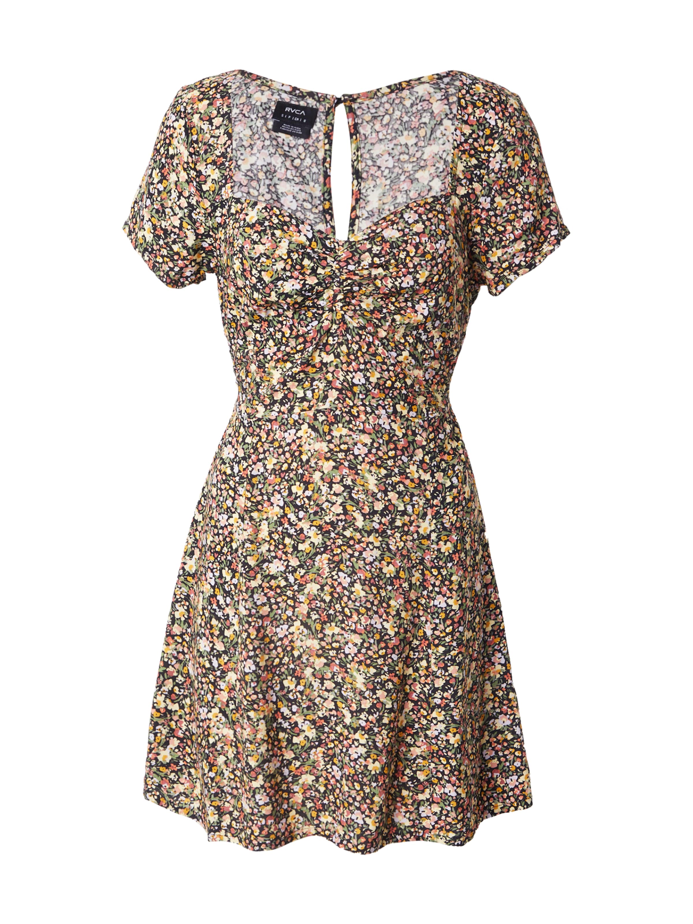 RVCA Рокля 'TRUE LIES' в зелено: отпред