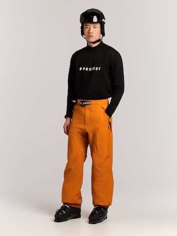PROTEST Regular Sports trousers 'PRTLuton' in Brown
