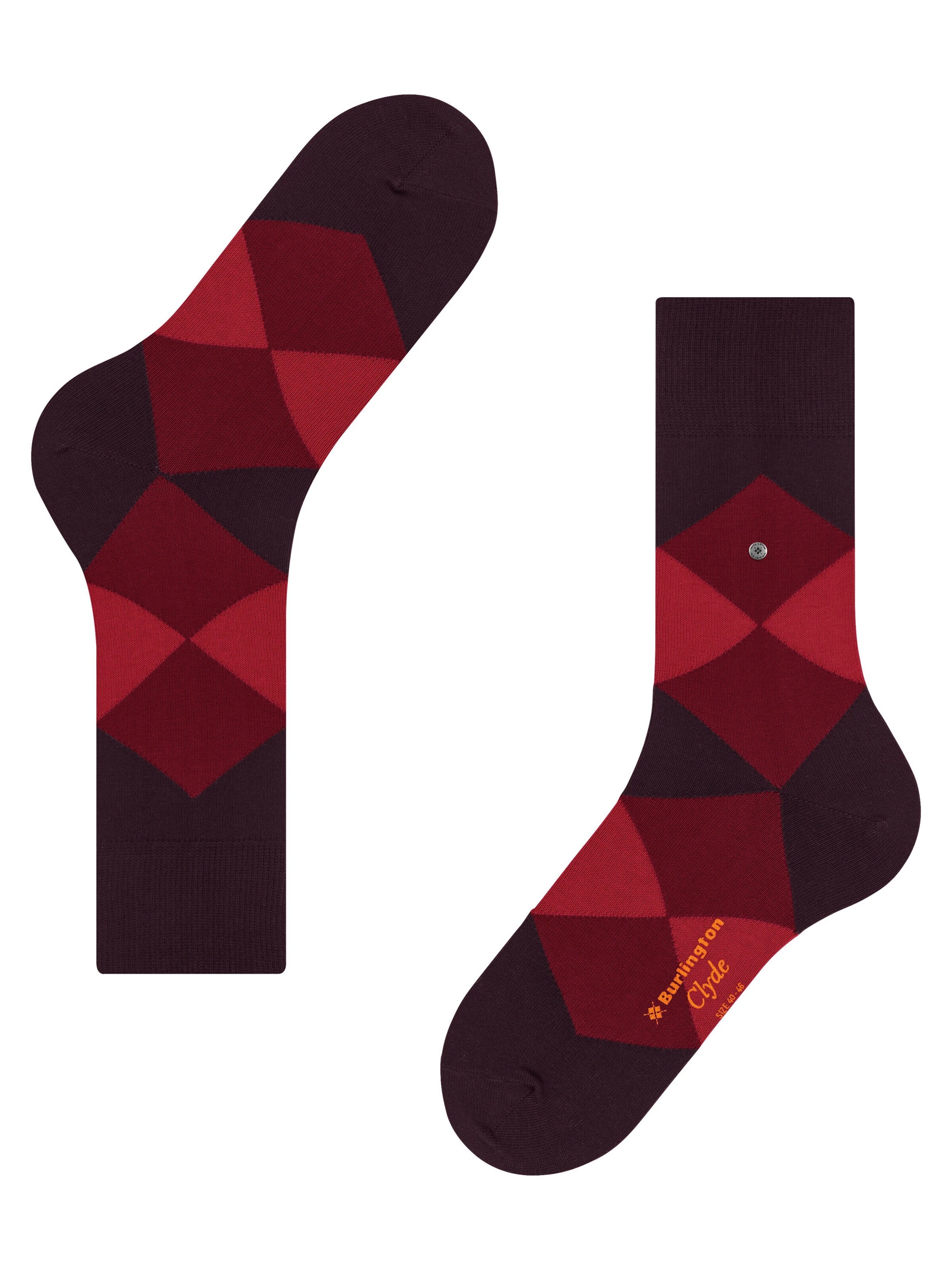 BURLINGTON Socks 'Clyde' in Red