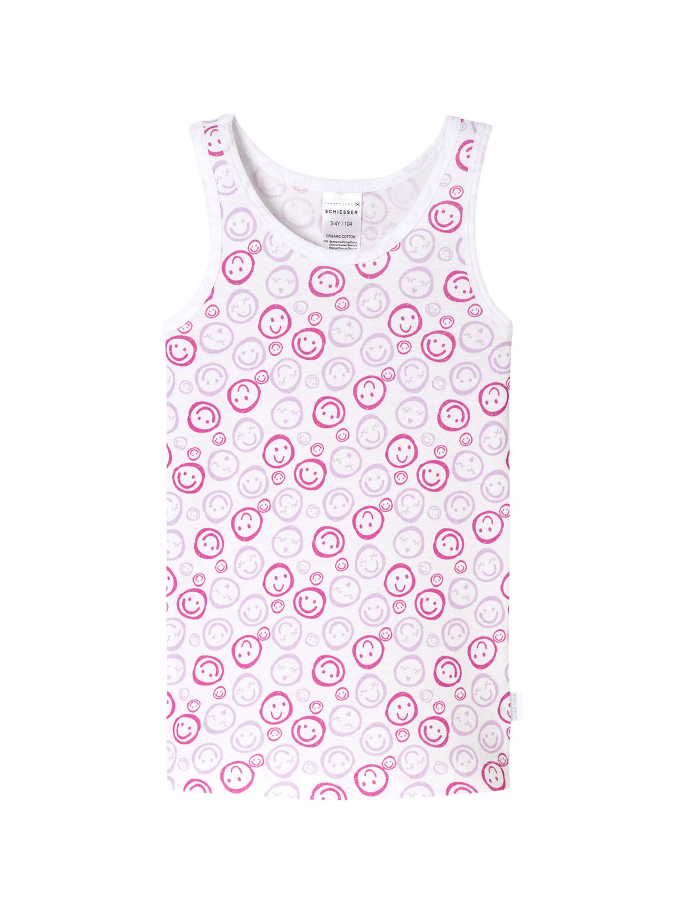 Maillot de corps ' Fine Rib ' SCHIESSER en rose