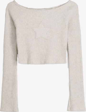 Pullover di Bershka in beige: frontale