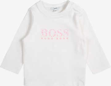 BOSS Kidswear Shirt in Weiß: front