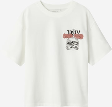 NAME IT Tričko 'Tibilbo' - Biela: predná strana