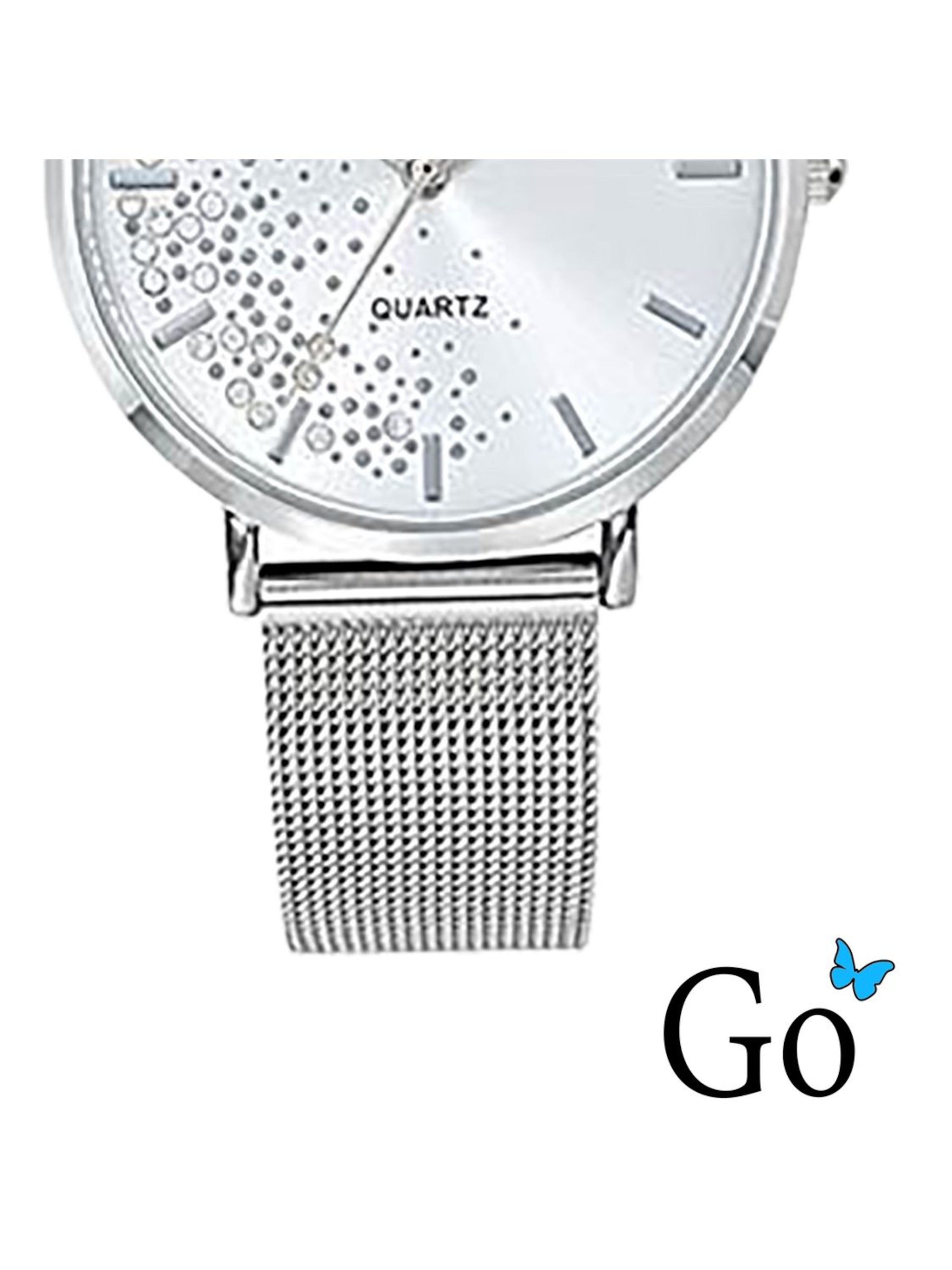 Montre à affichage analogique GO GirlOnly en argent