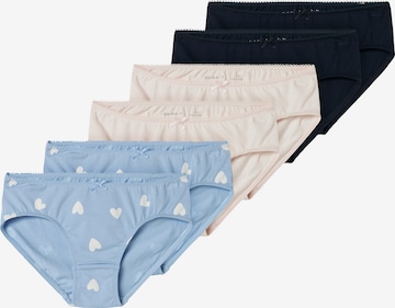 mėlyna NAME IT Apatinės kelnaitės: priekis