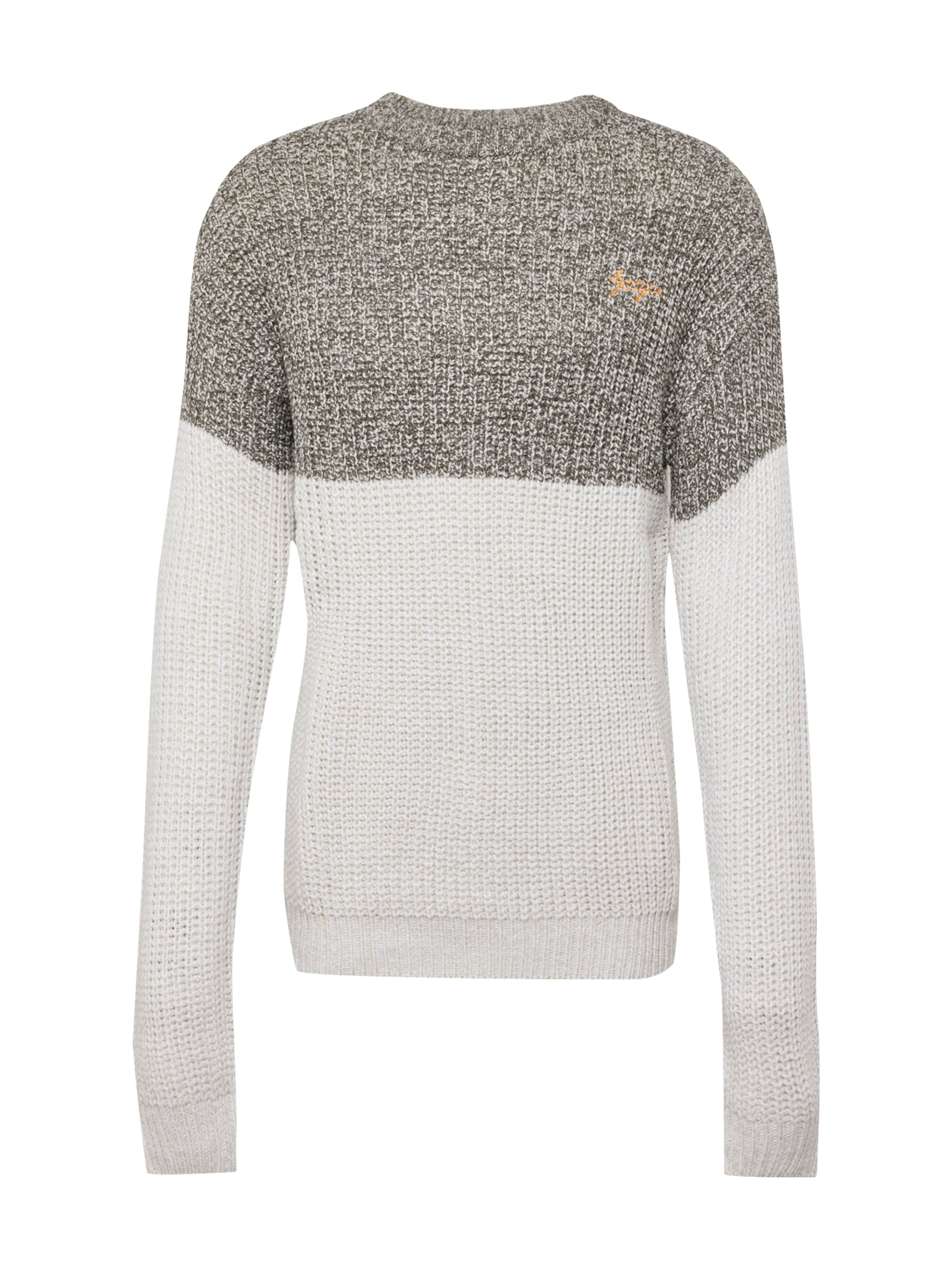 Denim Project Свитер в Серый: спереди