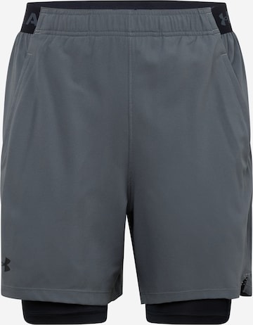 Pantalon de sport 'Vanish' UNDER ARMOUR en gris : devant