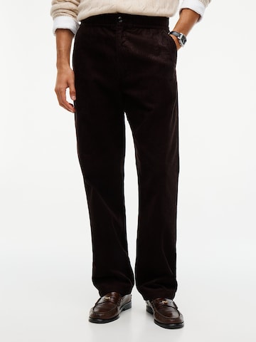 TOMMY HILFIGER Regular Chino Pants 'Dover' in Brown: front