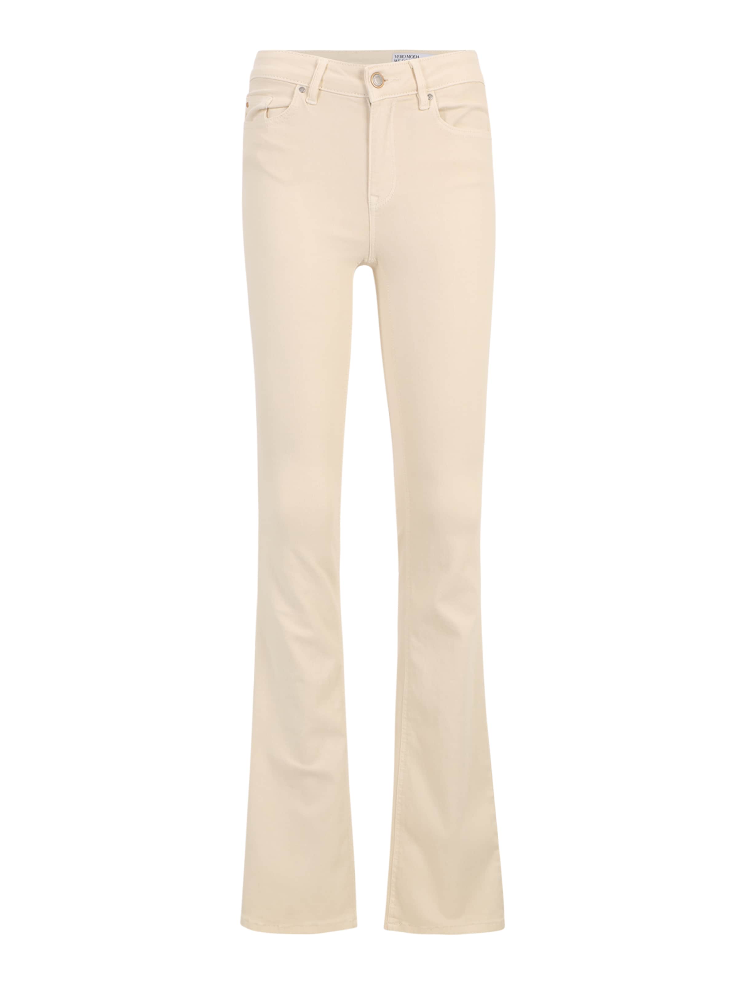 Vero Moda Tall Flared Jeans 'FLASH' in Beige: front