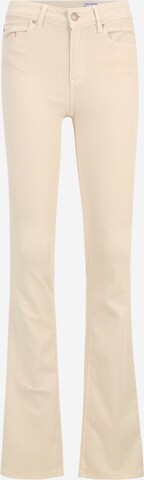 Vero Moda Tall Flared Jeans 'FLASH' in Beige: front