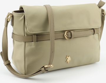 U.S. POLO ASSN. Tasche ' HOUSTON FLAP' in Beige: Vorderseite