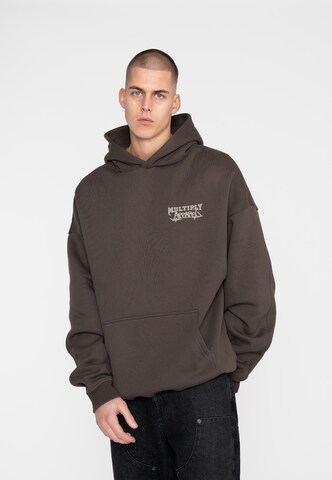 Felpa 'Scholar' di Multiply Apparel in marrone