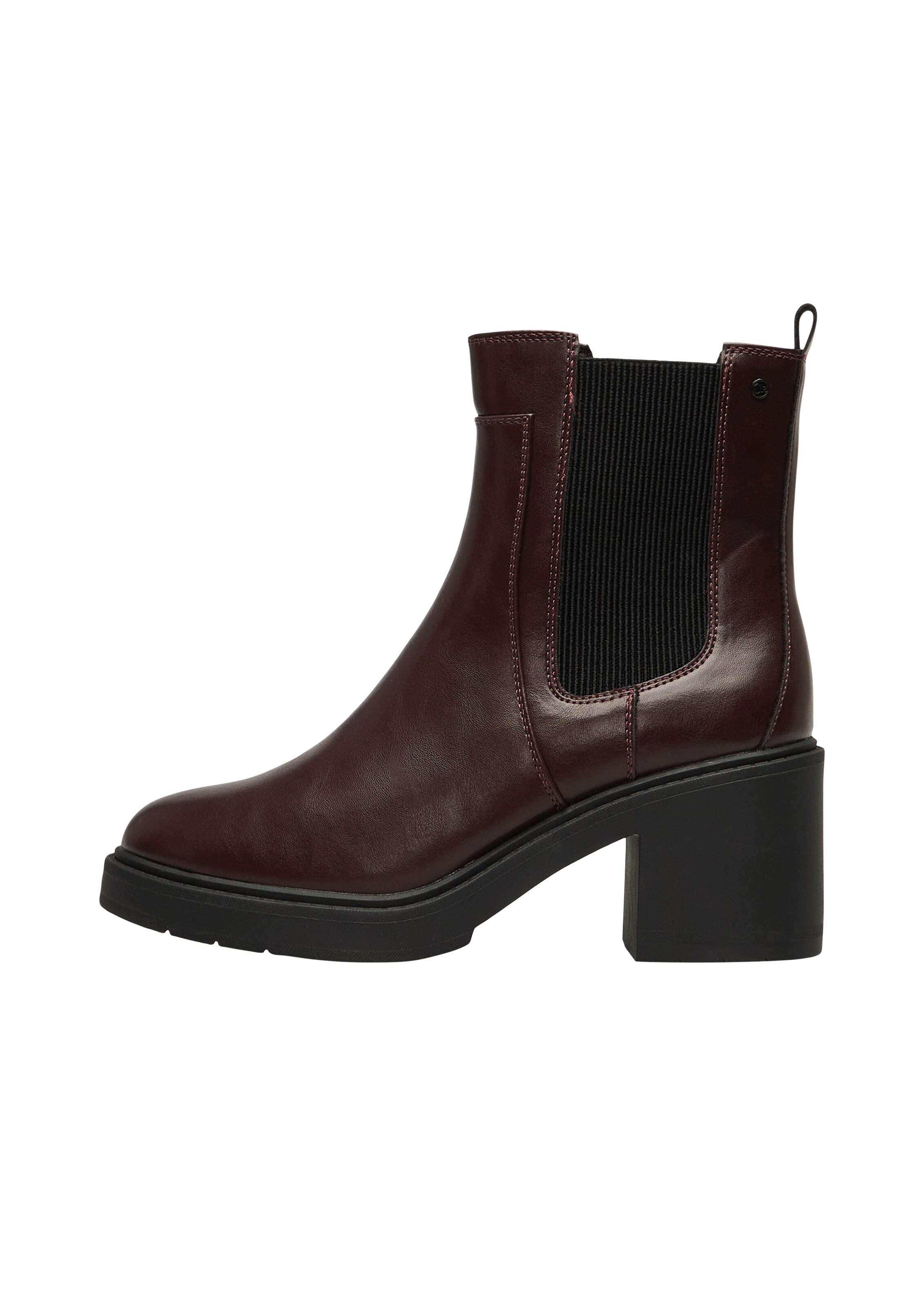 Stivaletto di s.Oliver in rosso: frontale