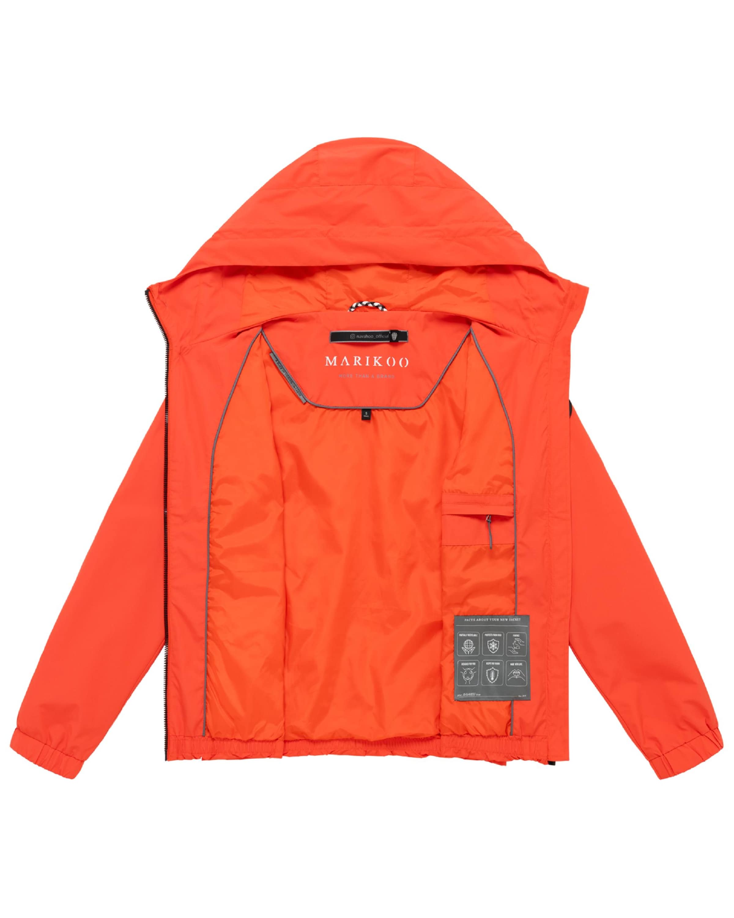 Veste mi-saison 'Yoshikoo 16' MARIKOO en orange