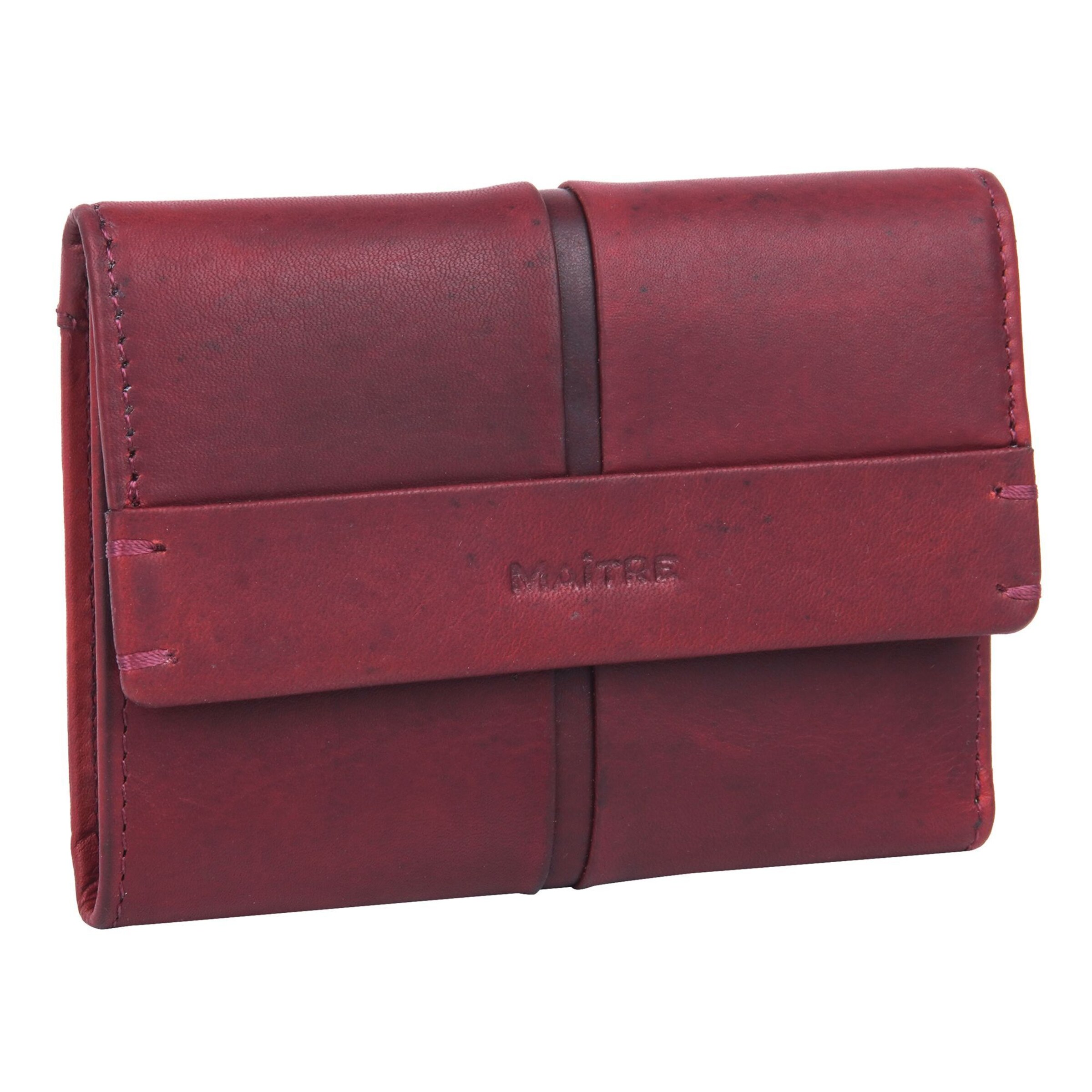 Porte-monnaies 'Birkenfeld' Maître en rouge