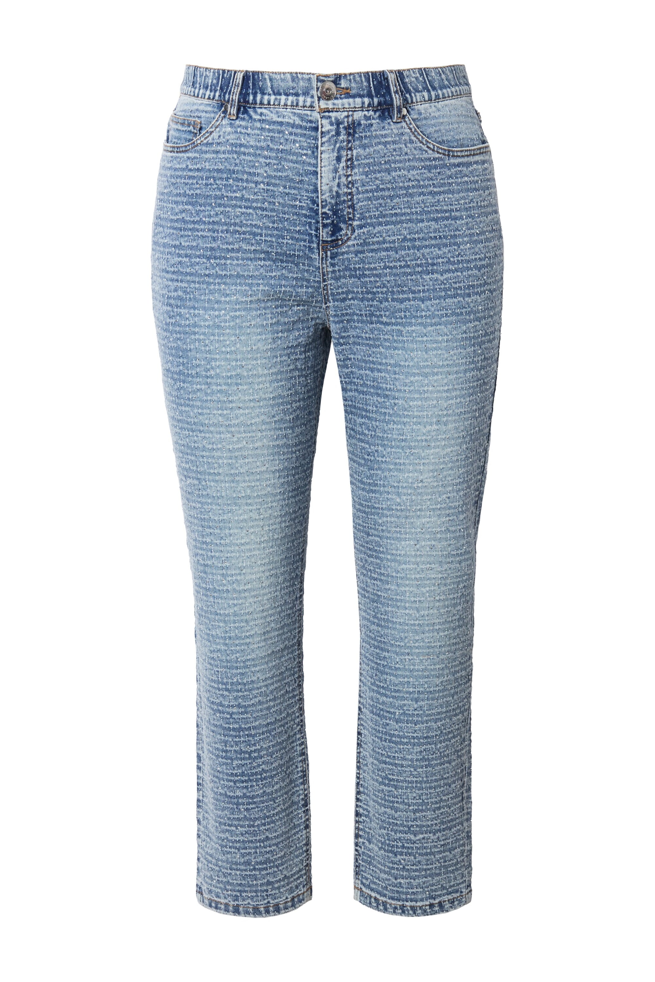 Studio Untold Regular Jeans in Blauw: voorkant