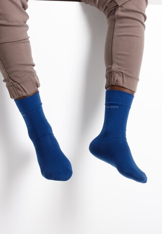 camano Socken in Blau