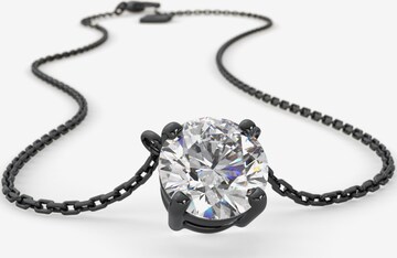 SERASAR Kette 'Zirconia' in Schwarz: Vorderseite