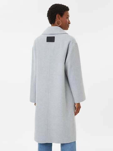 HUGO Red Between-Seasons Coat 'Merlandi' in Grey