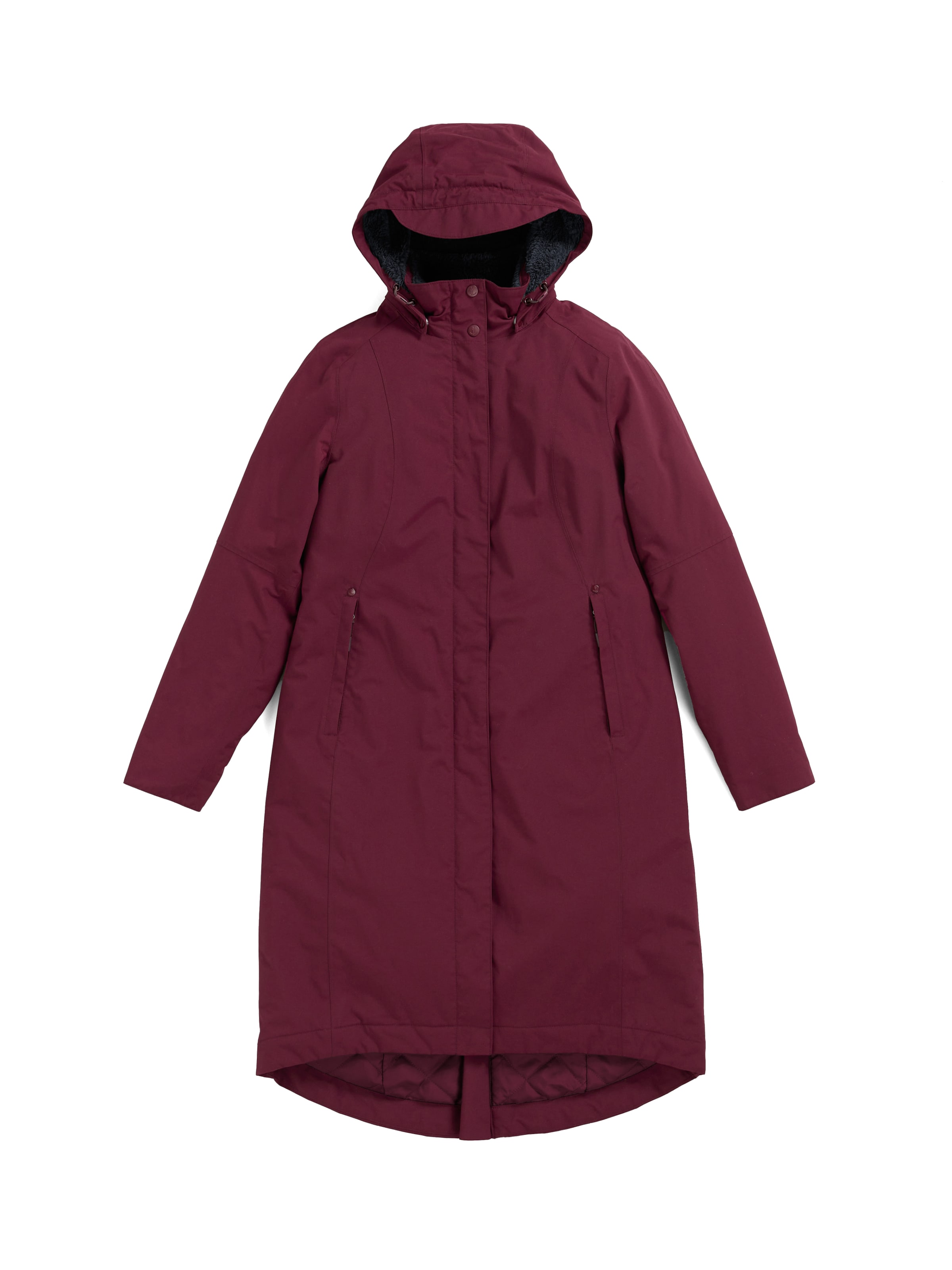 Seasalt Cornwall Raincoat 'Janelle' in Purple: front