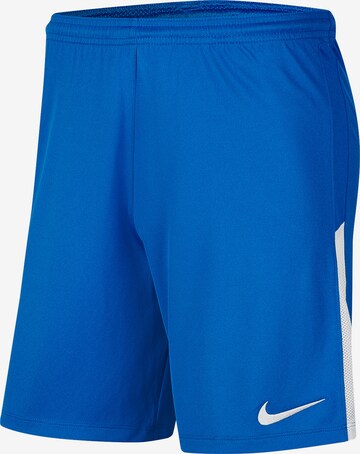 NIKE Spordipüksid 'Dry League Knit II', värv sinine: eest vaates