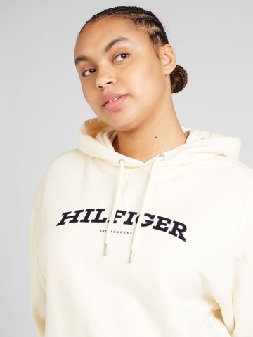 Tommy Hilfiger Curve - Sweatshirt em bege