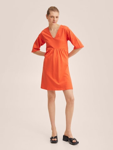 MANGO Kleid 'SERENADE' in Orange