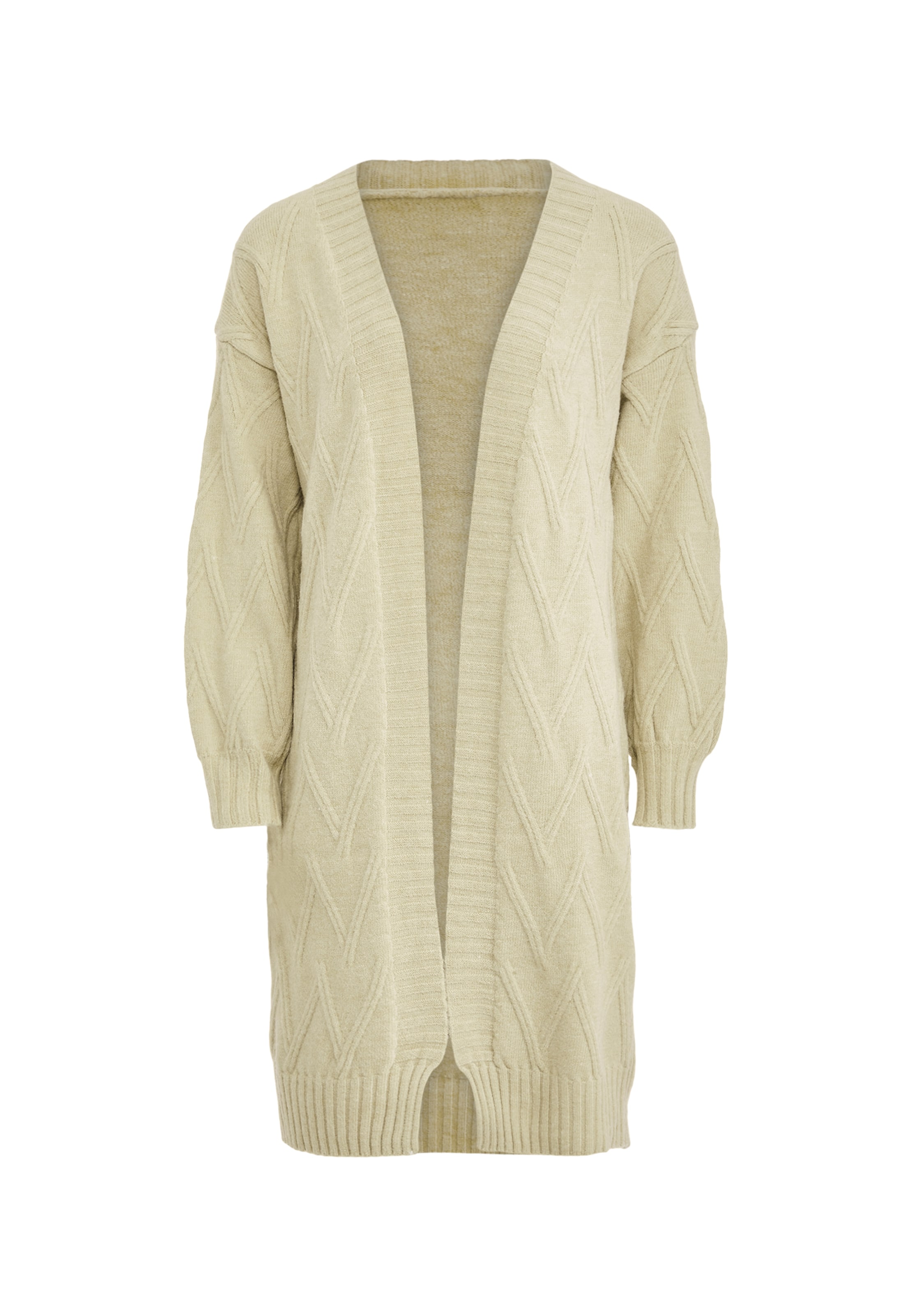 aleva - Casaco de malha em bege: frente