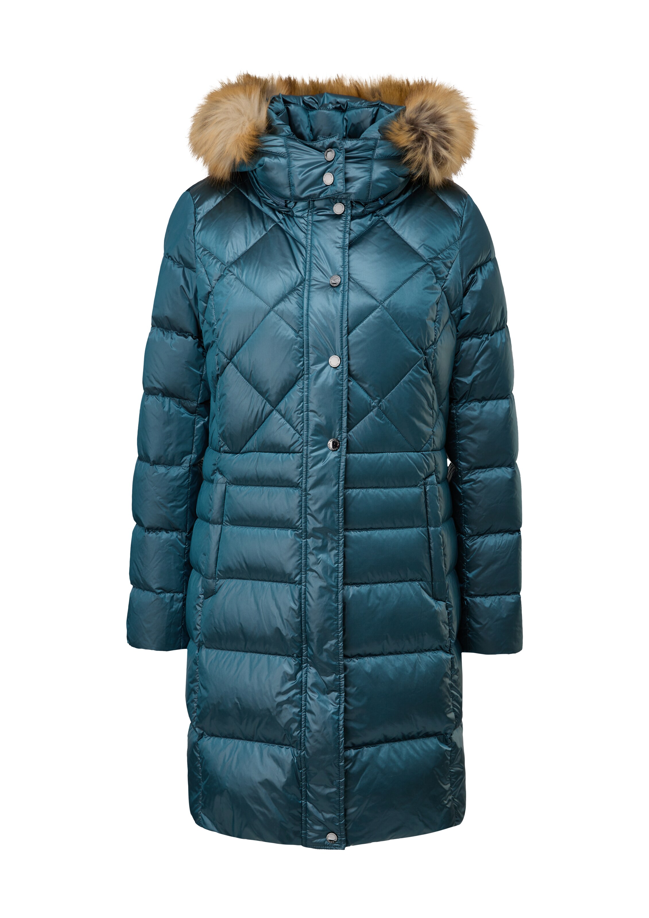 COMMA Mantel in Grün: Vorderseite