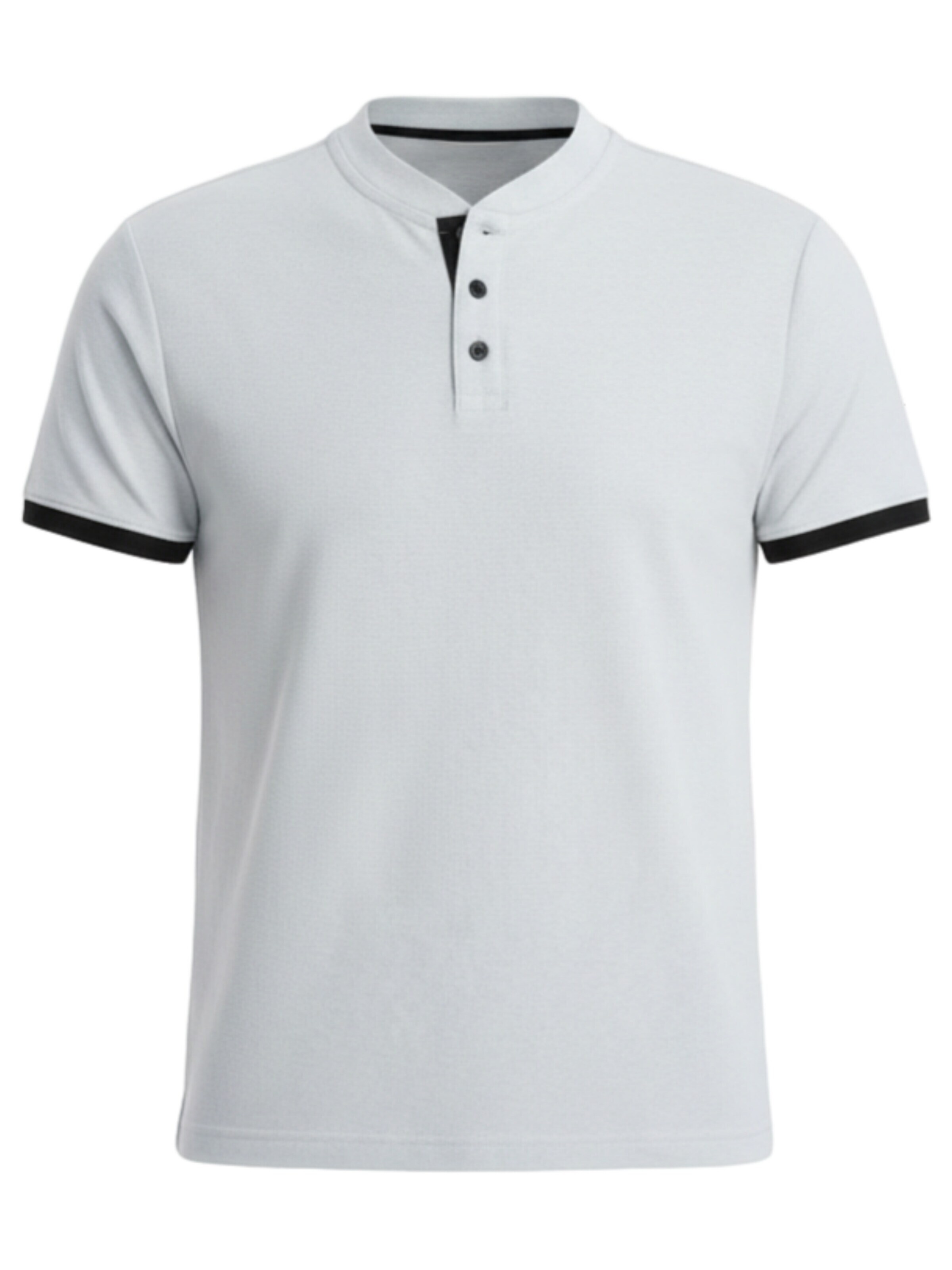 Ombre Shirt in Grey: front