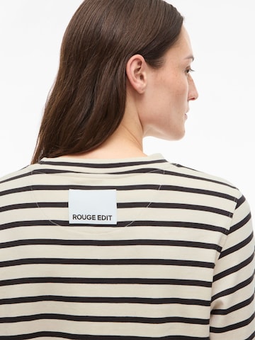 T-shirt ROUGE EDIT en blanc