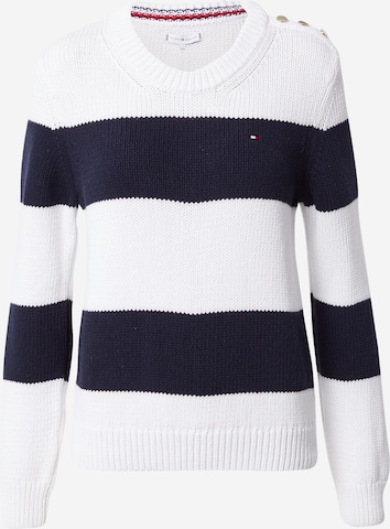 TOMMY HILFIGER Pullover in Beige: predná strana