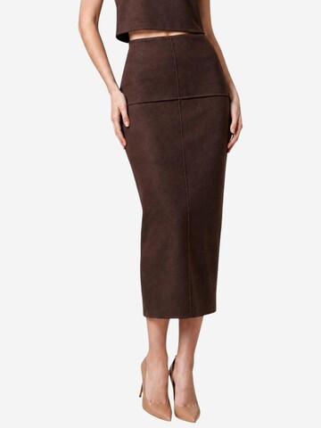 Gonna 'HERO LIFE PENCIL SKIRT JRS 15379970' di JDY in marrone
