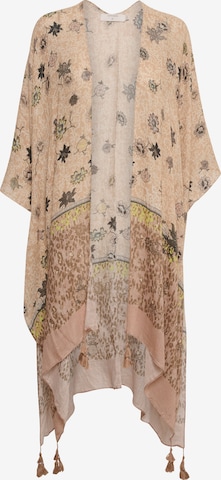 Kimono 'Mshe' di Cream in beige: frontale
