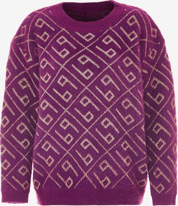 ebeeza Trui in Lila: voorkant