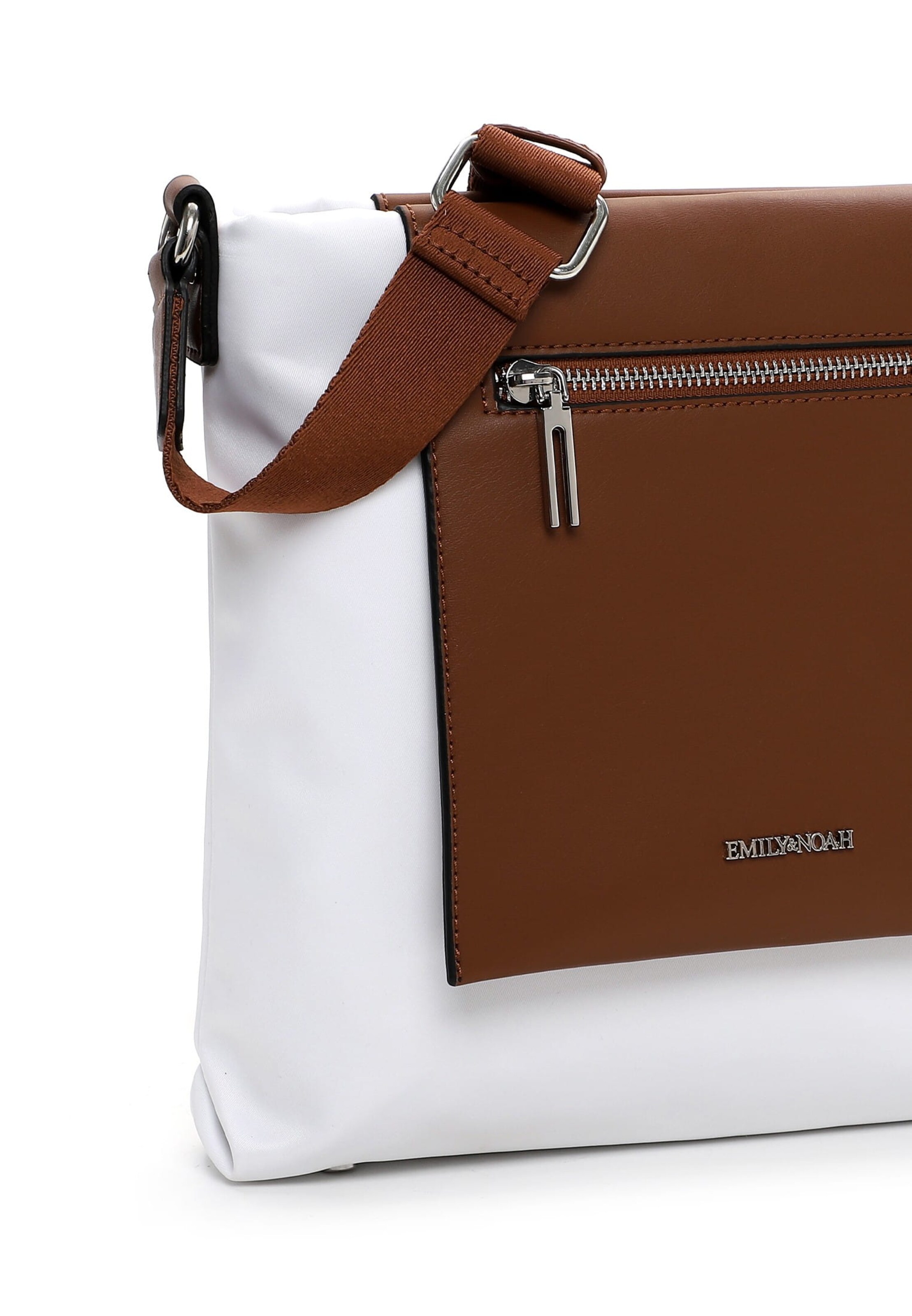 Emily & Noah Umhängetasche 'Elaura' in Weiß
