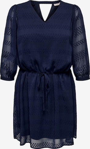 Robe ONLY Carmakoma en bleu : devant