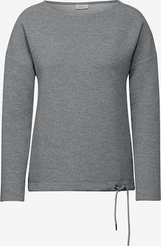 CECIL Shirt in Grijs: voorkant