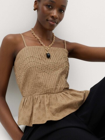 Haut Marks & Spencer en marron