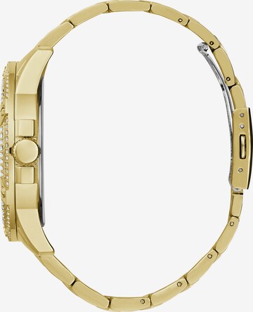 GUESS Analoog horloge 'KING' in Goud