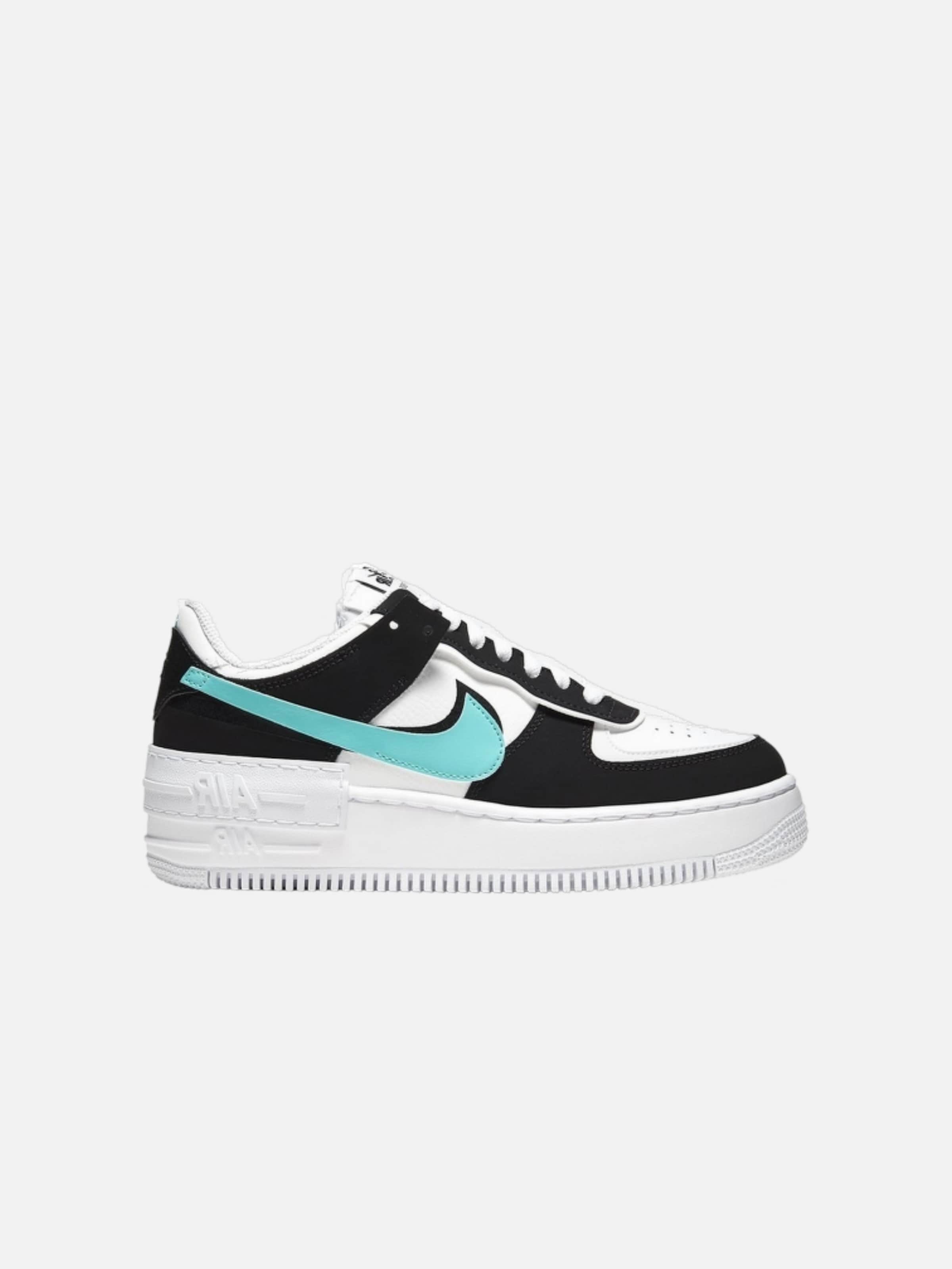 Baskets basses 'Air Force 1 Shadow' NIKE en bleu : devant