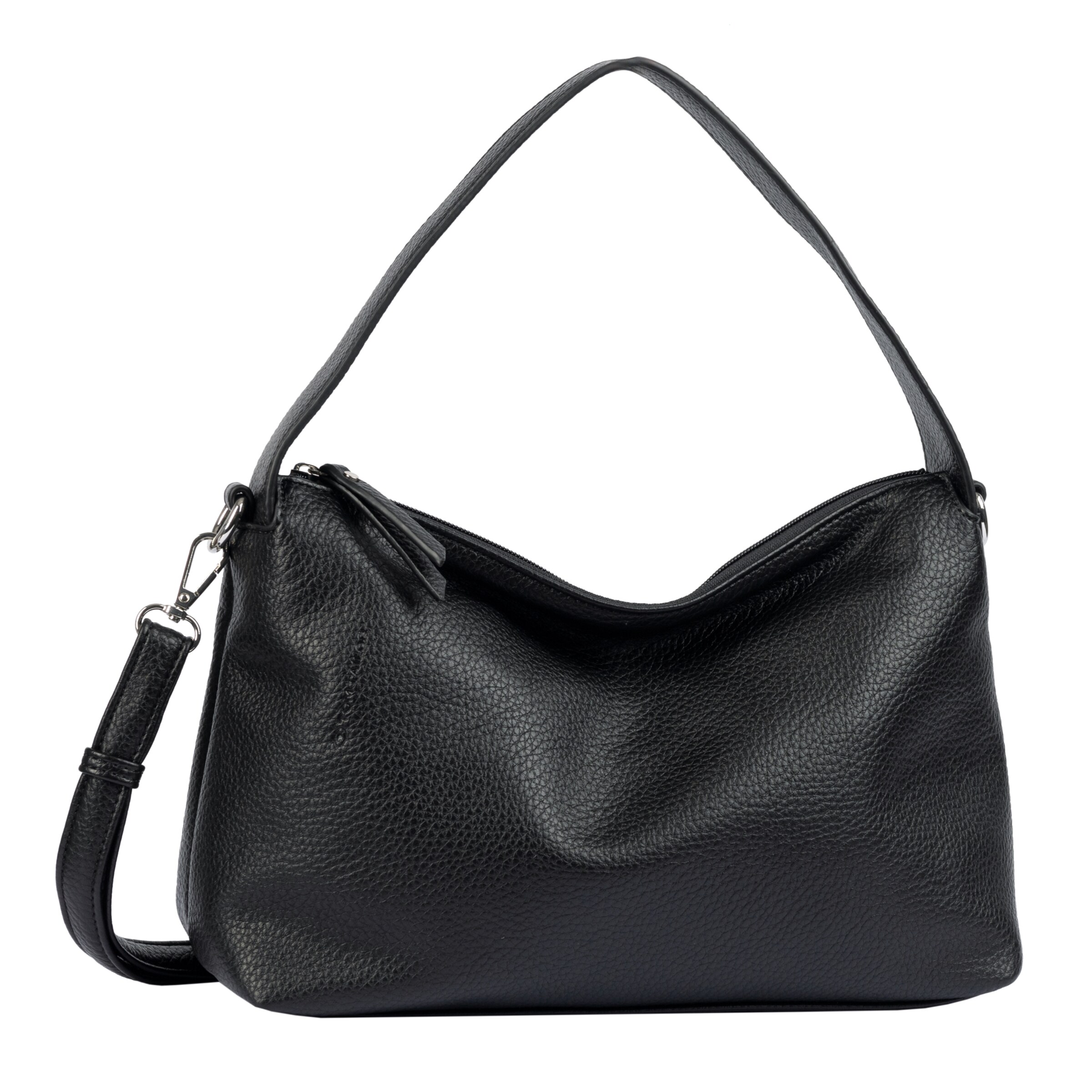 TOM TAILOR Schultertasche in Schwarz: Vorderseite