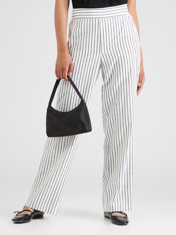 Loosefit Pantalon 'Emmett-M' mbym en blanc : devant