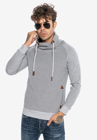 Redbridge Sweatshirt 'Manchester' in Grau: predná strana