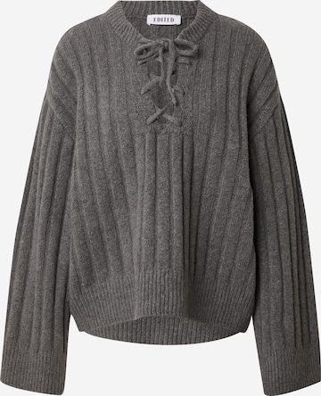 EDITED Sweater 'Jascha' in Grey: front