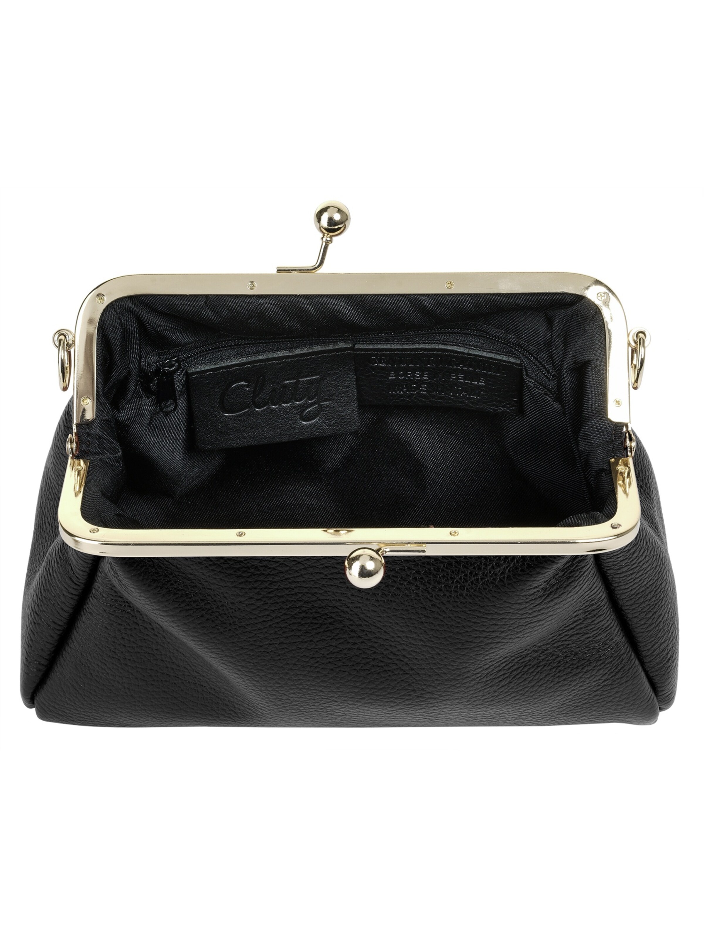 Cluty Clutch‌‌‌‌ in Schwarz