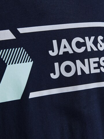 JACK & JONES T-Shirt 'Logan' in Blau