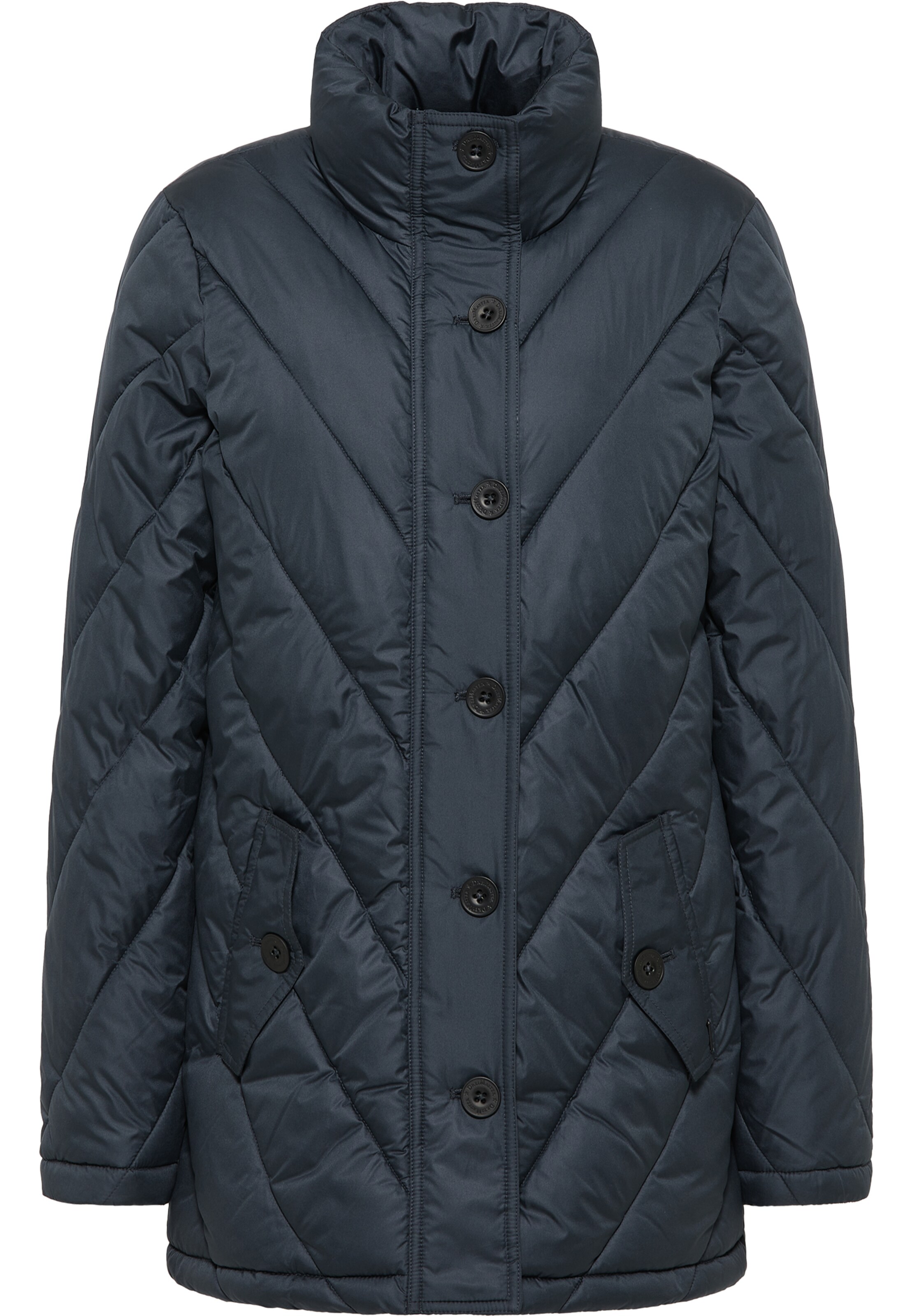 DreiMaster Klassik Tussenjas in Blauw: voorkant