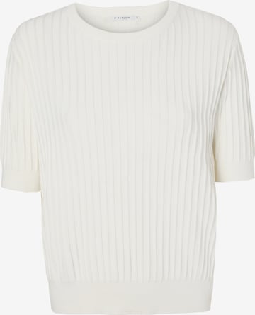 TATUUM Sweter 'Bazo' w kolorze biały: przód